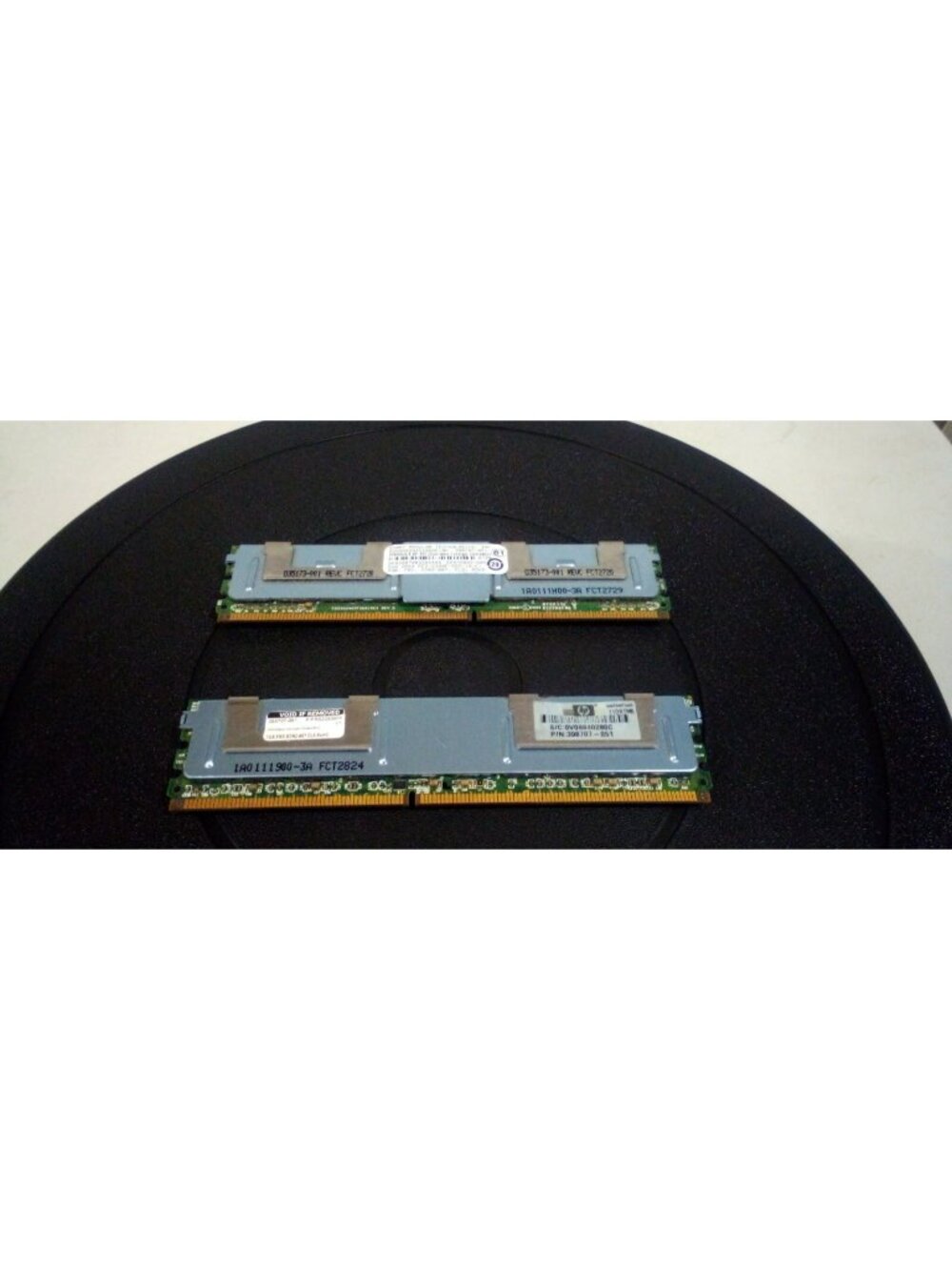 2 x2GB (4GB total) "2GB 2Rx4 PC2-5300F-555-11" Server Memory (DiMM DDR2)